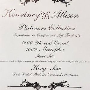 King size sheet set 1200 thread ct